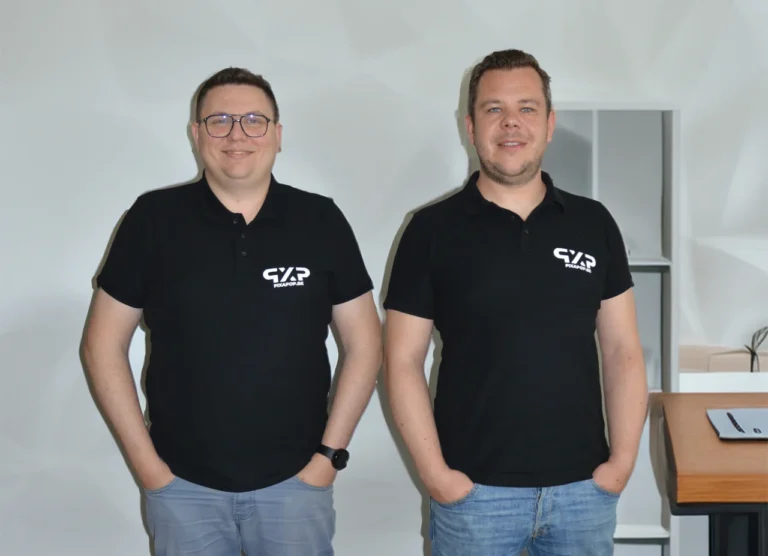 Peter Van Cannegem en Michaël Redant, de zaakvoerders van Pixapop