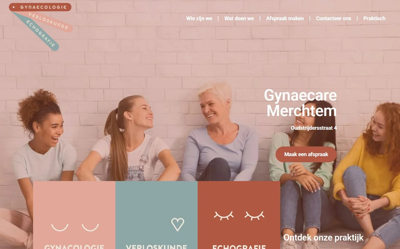 Websiteproject voor Gynaecare